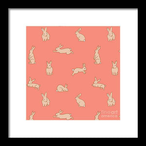 Funny Bunnies - Framed Print