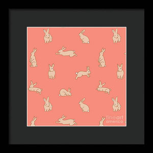 Funny Bunnies - Framed Print