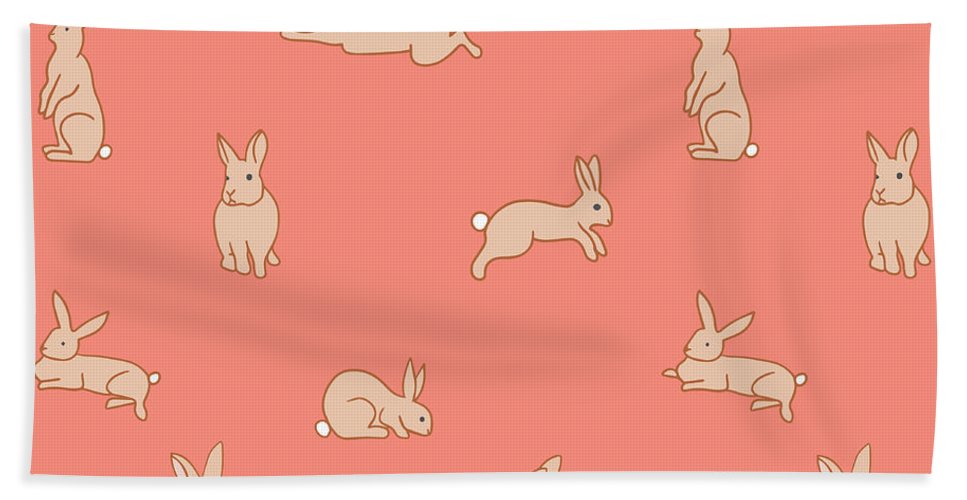 Funny Bunnies - Beach Towel