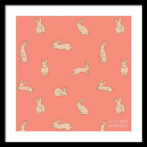 Funny Bunnies - Framed Print