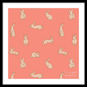 Funny Bunnies - Framed Print