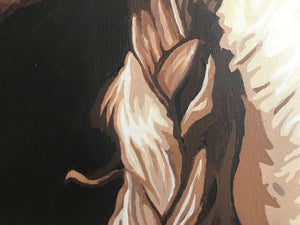 Original Willie Nelson Painting on Canvas FREE SHIPPING