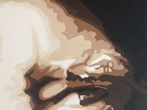 Original Willie Nelson Painting on Canvas FREE SHIPPING