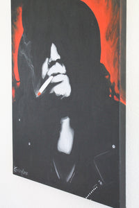 Slash Painting original acrylic art canvas