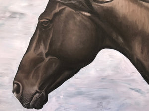 Giclee Fine Art Print of "Chester" the Horse Painting