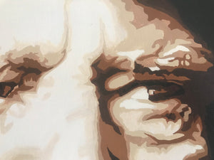 Willie Nelson print giclee canvas and paper print of original painting