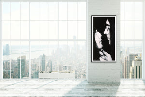 John Lennon and Yoko Ono - Giclee Fine Art Paper and Canvas  Print