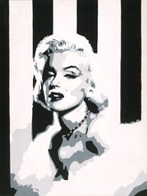 Load image into Gallery viewer, marilyn monroe giclee fine art print of original painting

