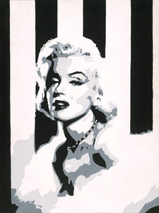 marilyn monroe giclee fine art print of original painting