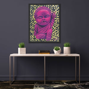 Baby Buddha Giclee fine art print of original painting
