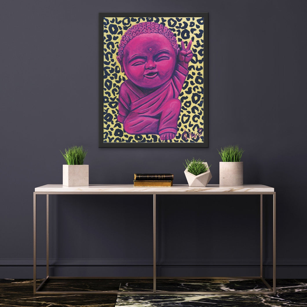 Baby Buddha Giclee fine art print of original painting