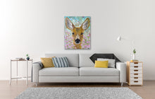 Load image into Gallery viewer, Original &quot;Enchanted Forest&quot; Deer oil painting
