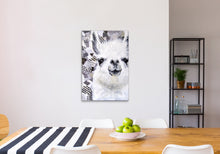 Load image into Gallery viewer, Origial Mr. Llama oil painting wall art canvas
