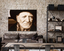 Load image into Gallery viewer, Original Willie Nelson Painting on Canvas FREE SHIPPING
