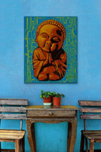 Load image into Gallery viewer, Baby Buddha original acrylic Painting
