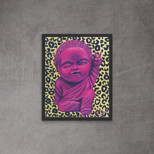 Baby Buddha Giclee fine art print of original painting