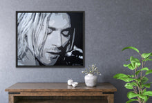 Load image into Gallery viewer, Kurt Cobain giclee fine art print of original acrylic painting
