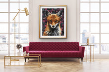 Load image into Gallery viewer, Giclee Fine Art Print of original oil painting Mrs. Fox
