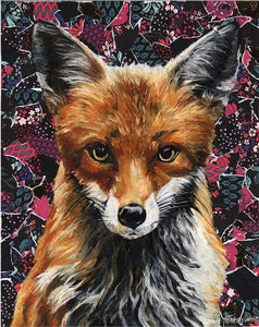 Giclee Fine Art Print of original oil painting Mrs. Fox