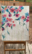 Load image into Gallery viewer, Delicately Divine - Abstract  impressionist Floral original painting
