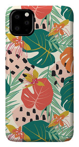 Jungle Floral Pattern  - Phone Case