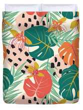 Load image into Gallery viewer, Jungle Floral Pattern  - Duvet Cover
