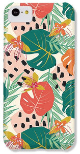 Jungle Floral Pattern  - Phone Case