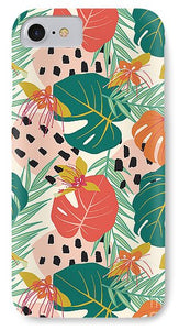 Jungle Floral Pattern  - Phone Case