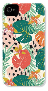 Jungle Floral Pattern  - Phone Case