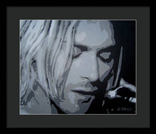 Load image into Gallery viewer, Kurt Cobain - Framed Print
