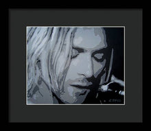 Load image into Gallery viewer, Kurt Cobain - Framed Print
