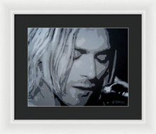 Load image into Gallery viewer, Kurt Cobain - Framed Print
