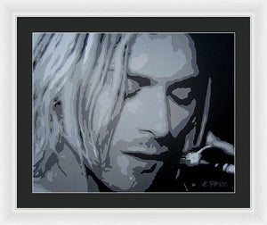 Kurt Cobain - Framed Print