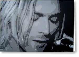 Kurt Cobain - Greeting Card