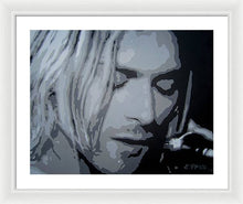 Load image into Gallery viewer, Kurt Cobain - Framed Print
