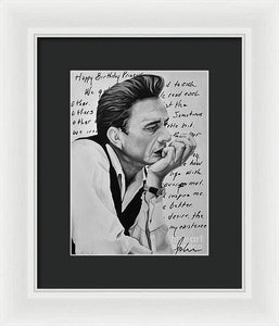 Love Letter - Framed Print