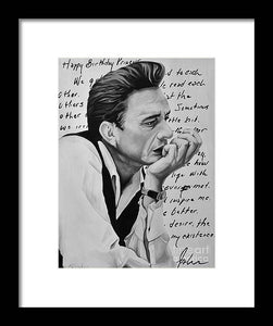 Love Letter - Framed Print