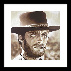 Man with No Name - Framed Print