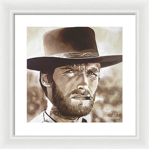 Man with No Name - Framed Print