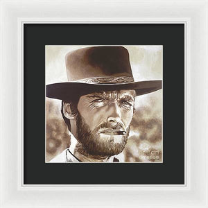 Man with No Name - Framed Print