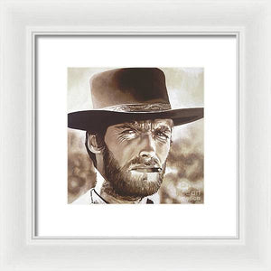 Man with No Name - Framed Print