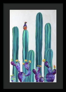On Perch - Framed Print