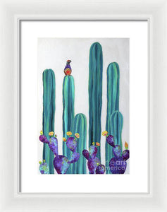 On Perch - Framed Print