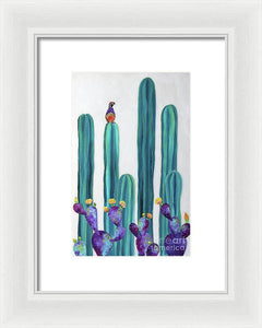 On Perch - Framed Print
