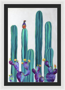 On Perch - Framed Print