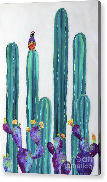 On Perch - Acrylic Print