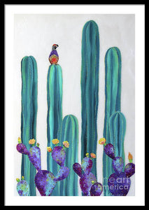 On Perch - Framed Print