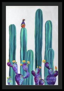 On Perch - Framed Print