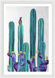 On Perch - Framed Print