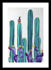 On Perch - Framed Print